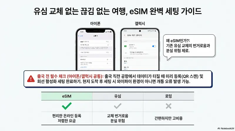 일본 여행 eSIM 설정법