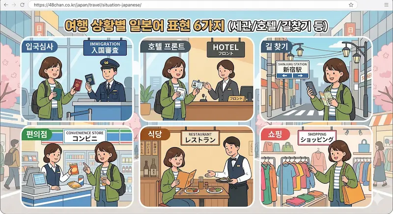 상황별 일본어 표현