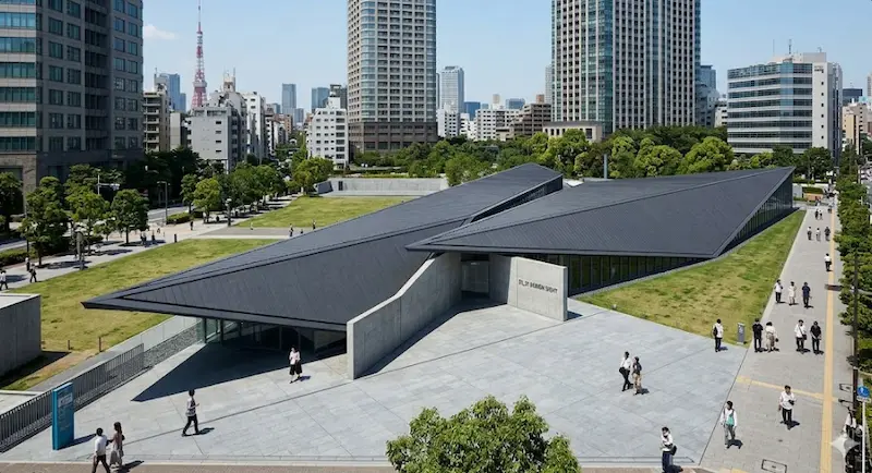 도쿄 미술관 건축 - 21_21 디자인 사이트
