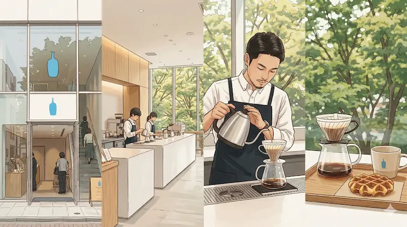 도쿄 커피 성지 - 블루보틀