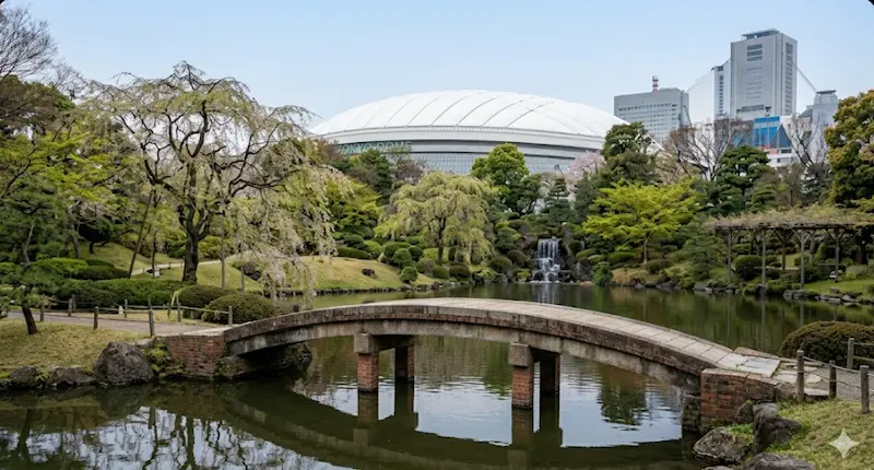 도쿄 정원 - 고이시카와 고라쿠엔