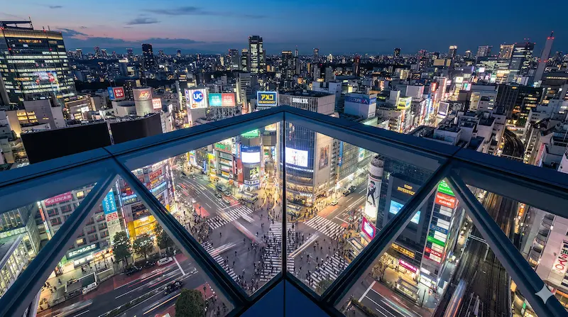 도쿄 야경 - 시부야 스카이 (Shibuya Sky)