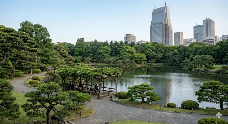 도쿄 정원 -신주쿠 교엔
