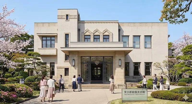 도쿄 미술관 건축 - 정원미술관