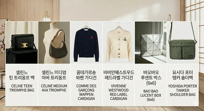 일본명품쇼핑 인기브랜드