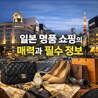 일본명품쇼핑 핵심가이드