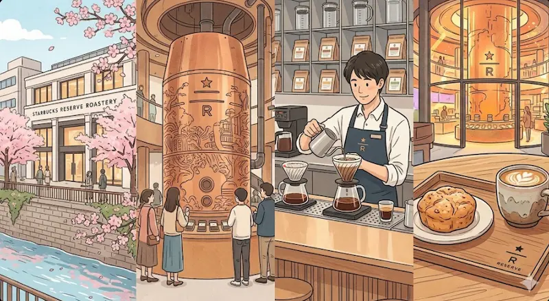 도쿄 커피 성지 - 스타벅스