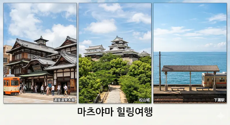 마쓰야마 힐링 여행