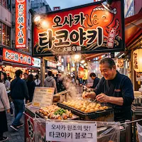 도톤보리 타코야키 맛집